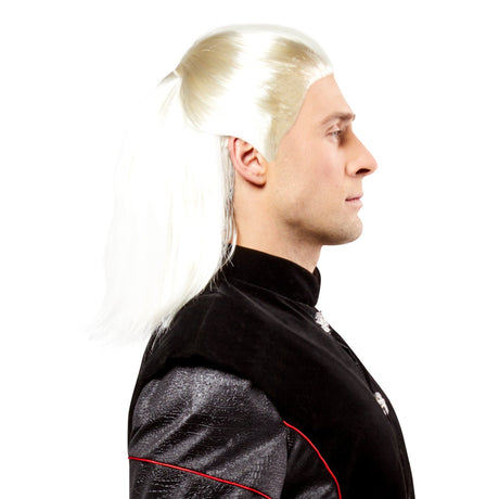 Men's House of the Dragon Daemon Targaryen Wig – alternative view