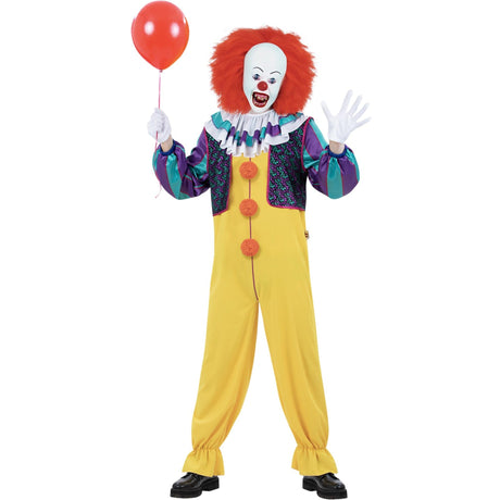 Men's IT 1990 Pennywise Costume