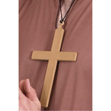 Monk's Cross Necklace, Gold
