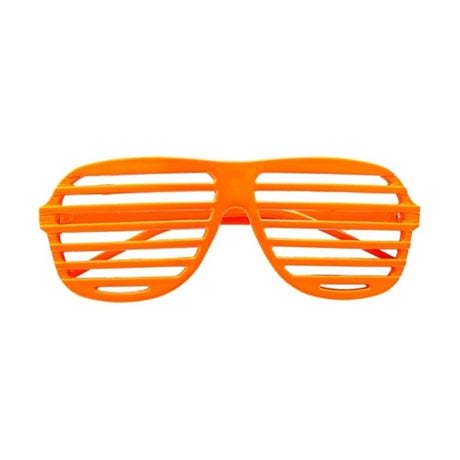 Neon Orange Shutter Glasses — view 2