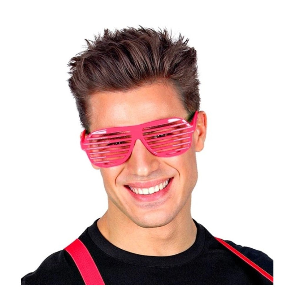 Neon Pink Shutter Glasses — view 3