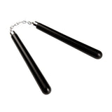 Ninja Nunchaku Prop — A pair of 30cm plastic batons joined by a short cord, made up as ninja nunchaku.