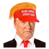 Novelty Slogan Visor with Plush Hair — view 3