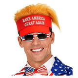 Novelty Slogan Visor with Plush Hair — view 4