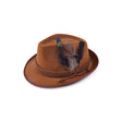 Oktoberfest Bavarian Felt Hat, Brown