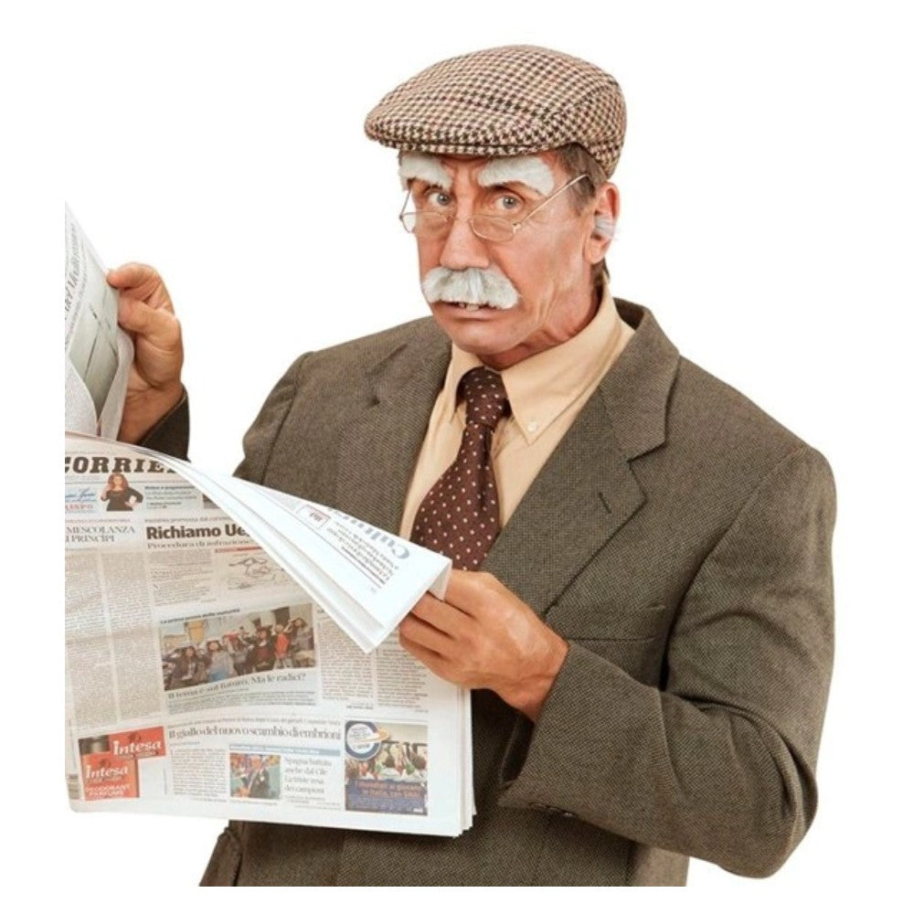 Old Man Moustache and Eyebrows Set — view 4