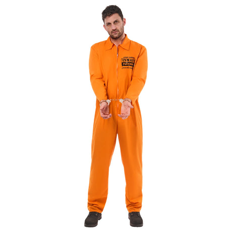 Orange Convict Boiler Suit
