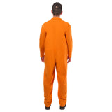 Orange Convict Boiler Suit – detail view