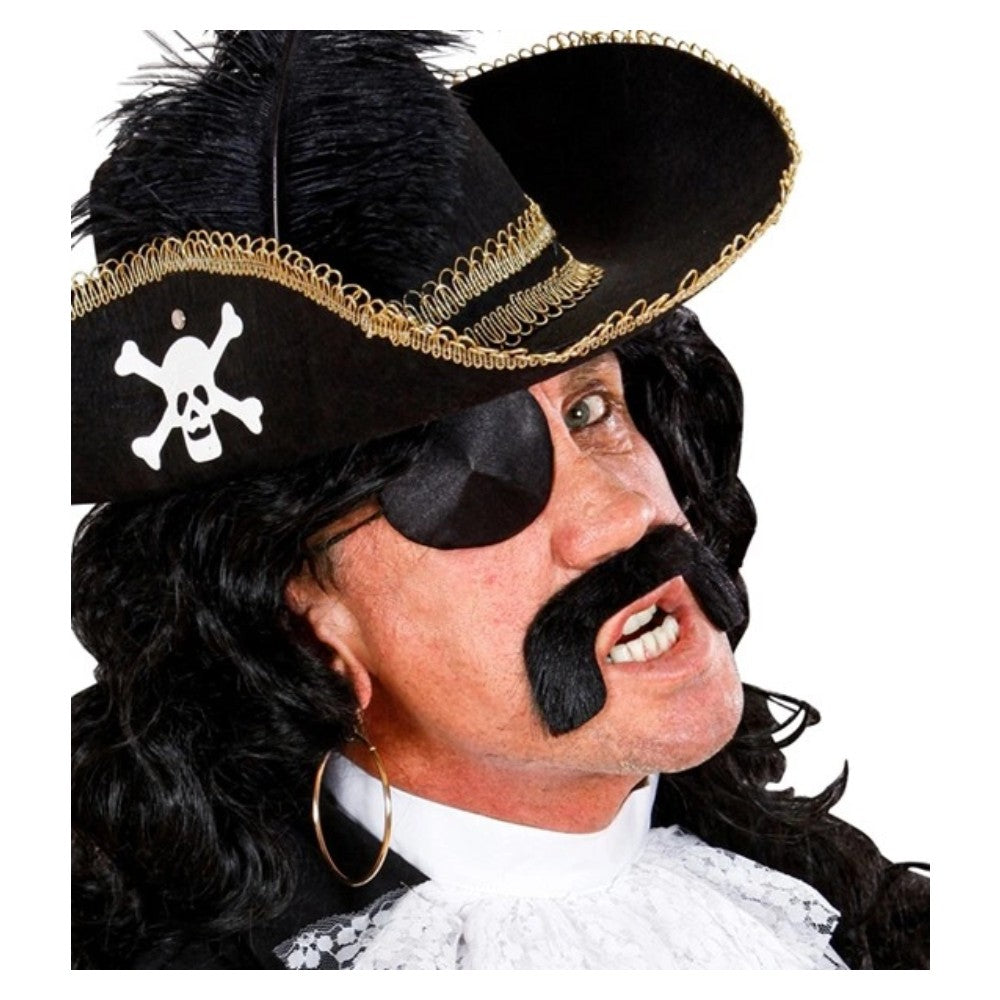 Pirate Moustache and Eye Patch Set — view 3