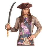 Pirate Tricorn Hat with Dreadlocks — view 3