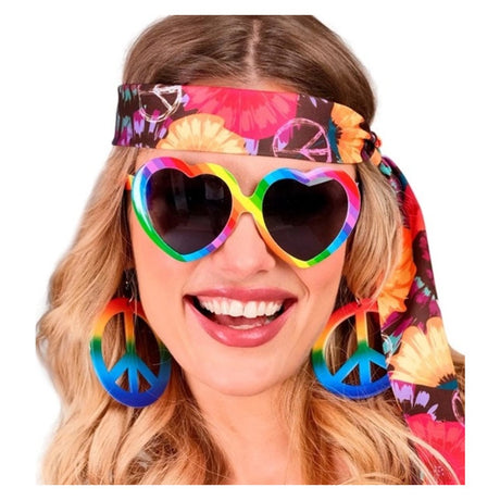 Rainbow Heart Glasses — view 3