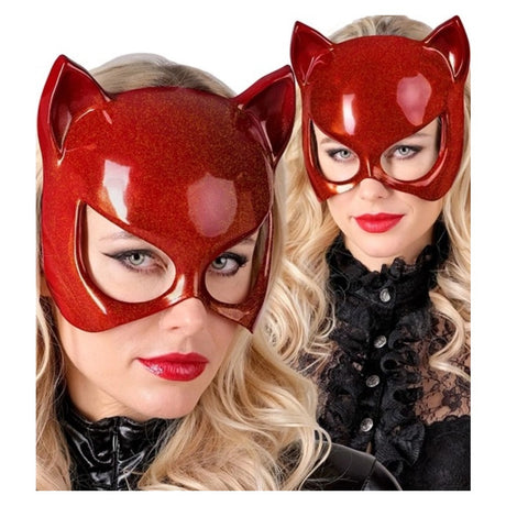 Red Cat Eye Mask — view 2