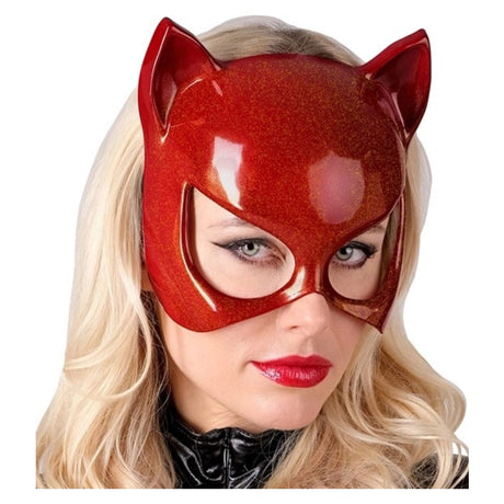 Red Cat Eye Mask — view 3