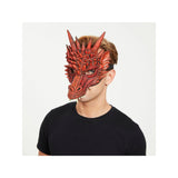Red Dragon Half Mask – alternative view