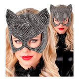 Rhinestone Cat Eye Mask — view 2