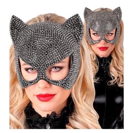 Rhinestone Cat Eye Mask — view 2