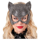 Rhinestone Cat Eye Mask — view 3