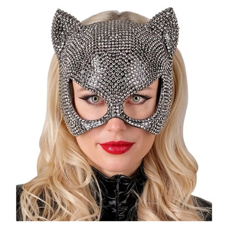 Rhinestone Cat Eye Mask — view 4