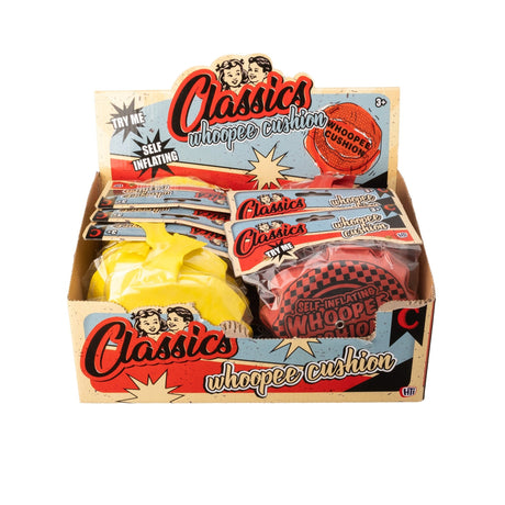 Self-Inflating Whoopee Cushion