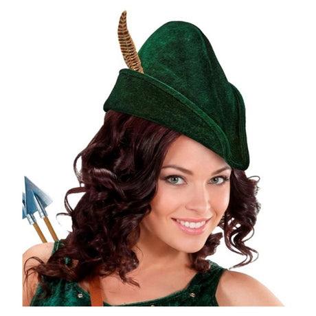 Sherwood Outlaw Hat with Feather — view 4
