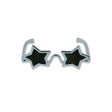 Silver Star-Shaped Glasses