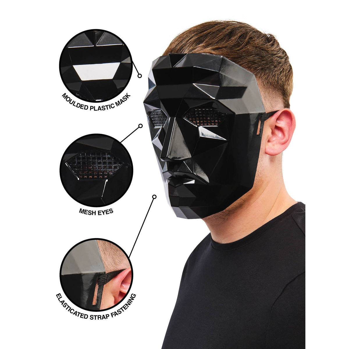 Squid Game Front Man Mask – alternative view