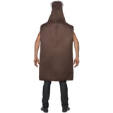 Studmeister Beer Bottle Costume, back view