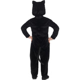 Toddler Black Cat Costume, back view