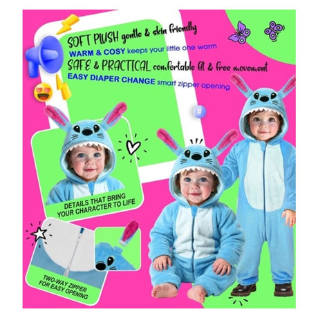 Toddler Plush Monster Costume — view 4