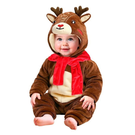 Toddler Plush Reindeer Costume — view 2