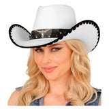 White Felt Cowboy Hat — view 3