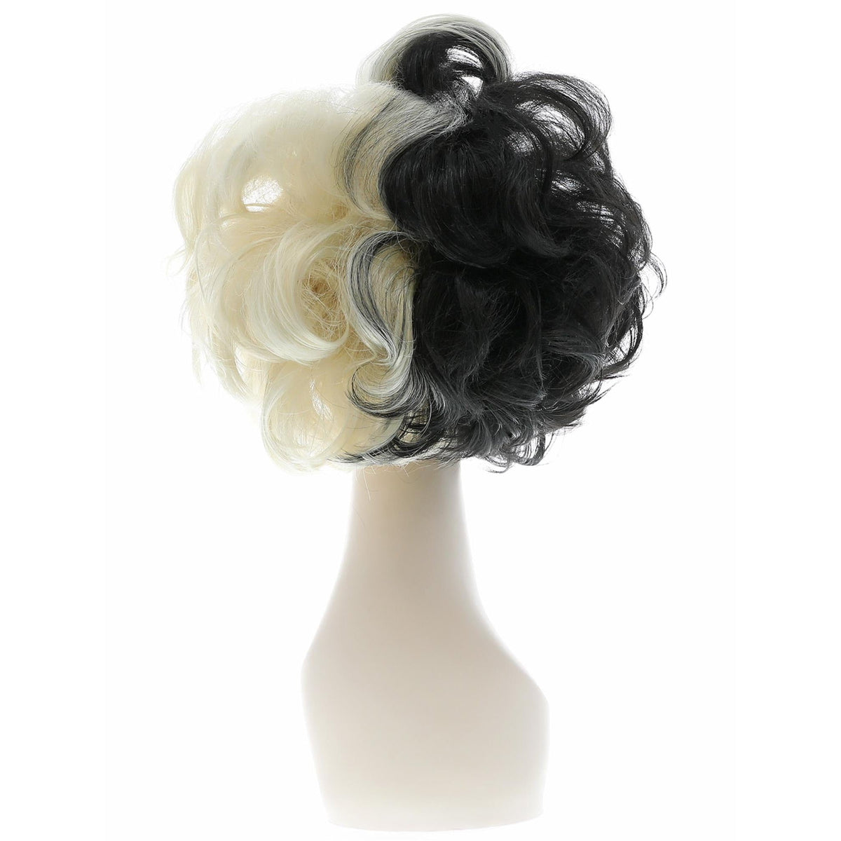 Women's Evil Madame Wig, Black & Blonde – detail view