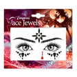 Women's Vampiress Face Jewels — self-adhesive face jewels for women