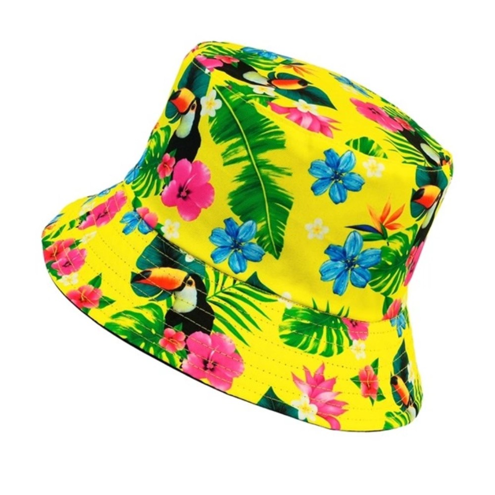 Yellow Summer Party Bucket Hat — view 2